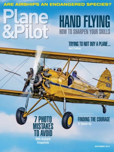 Plane & Pilot September 01, 2019 Issue Cover