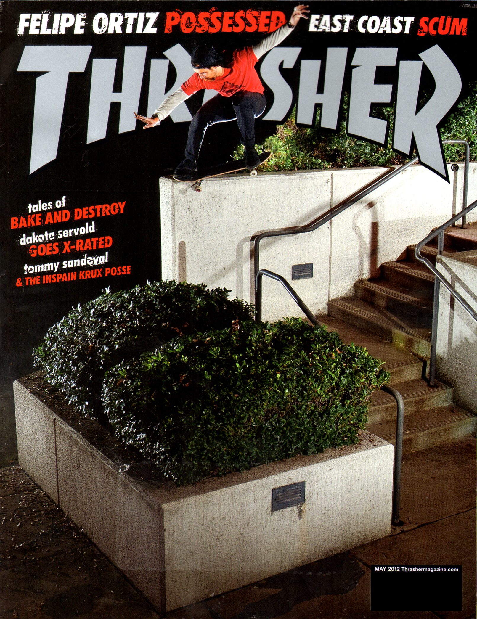 Thrasher May 01, 2012 Issue Cover