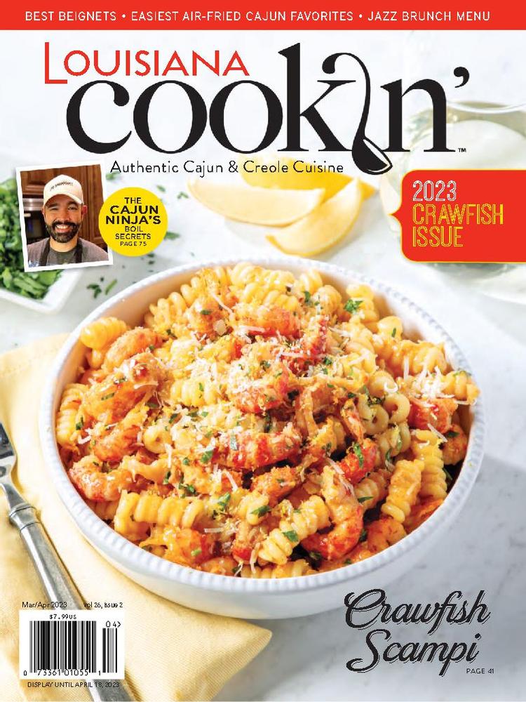 Louisiana-Cookin March 01, 2023 Issue Cover