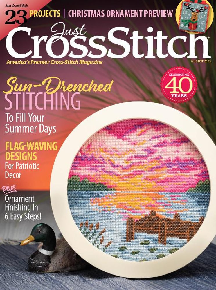 Just-CrossStitch August 01, 2023 Issue Cover