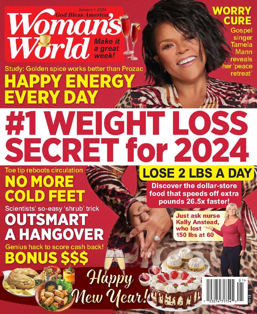 Womans-World January 01, 2024 Issue Cover