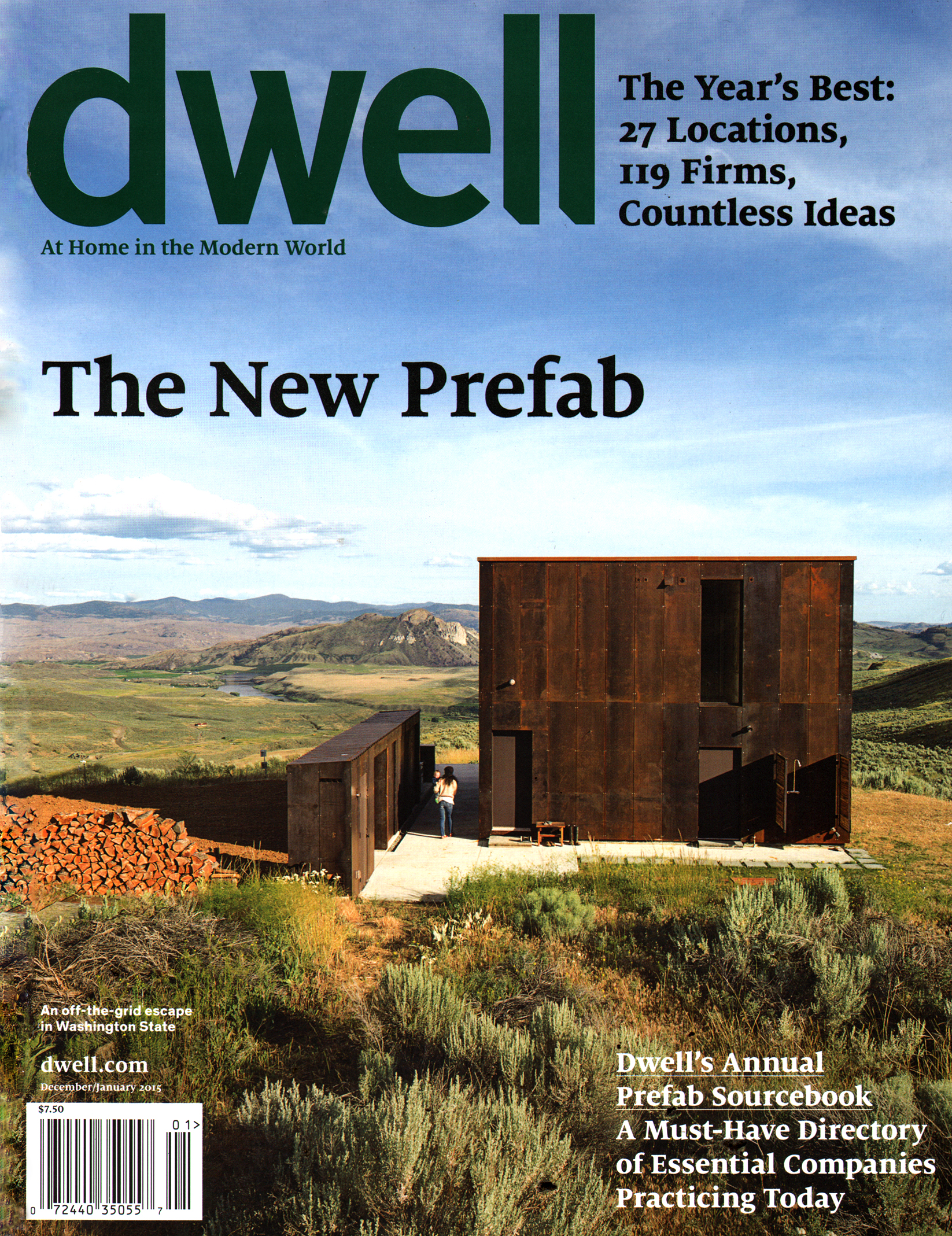 Dwell December 01, 2014 Issue Cover