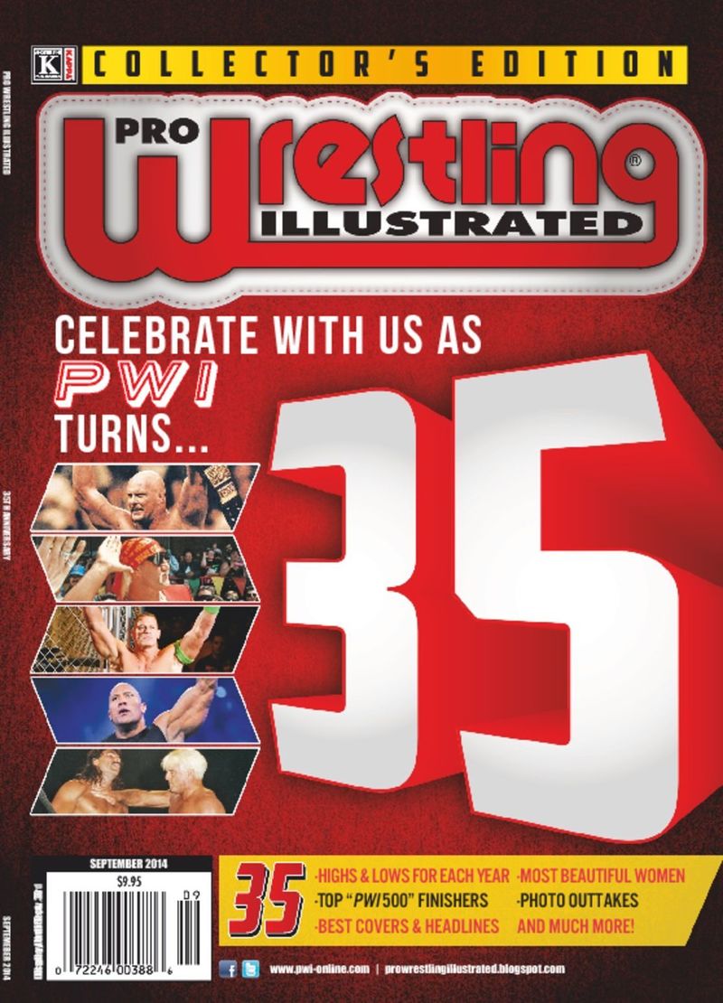 Pro-Wrestling-Illustrated September 01, 2014 Issue Cover