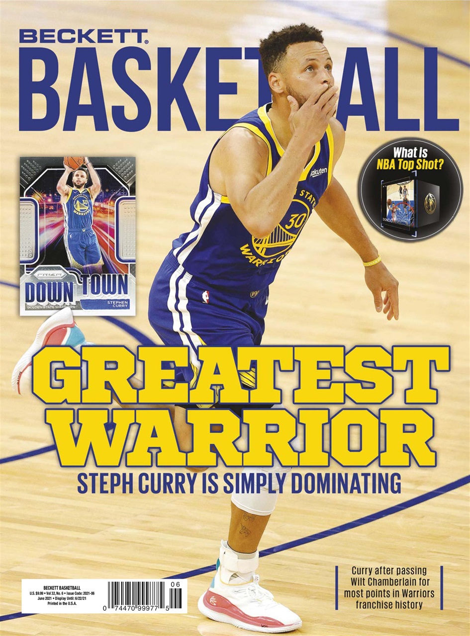 Beckett-Basketball June 01, 2021 Issue Cover