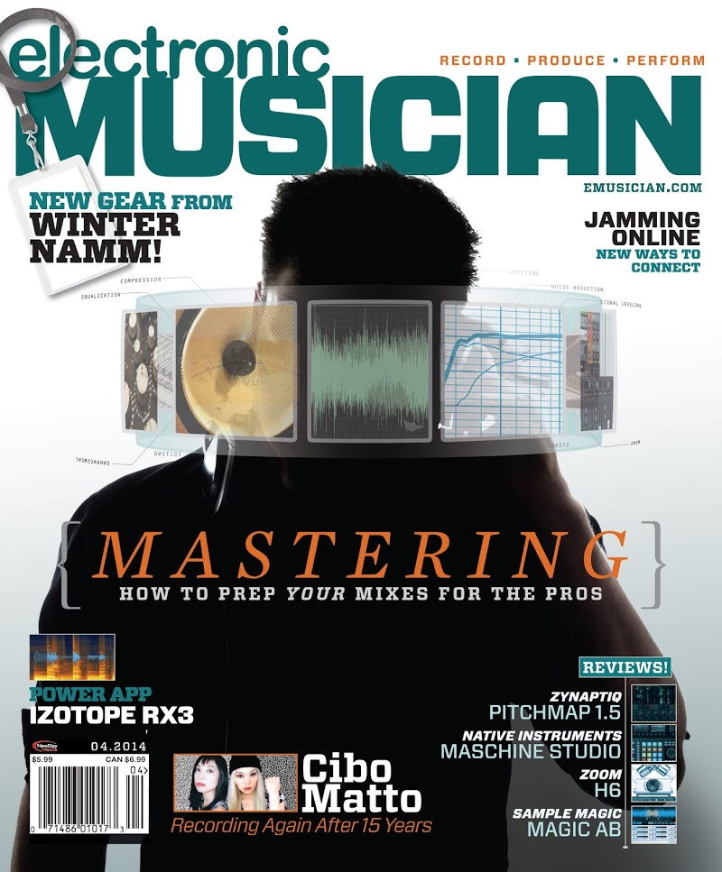 Electronic-Musician April 01, 2014 Issue Cover