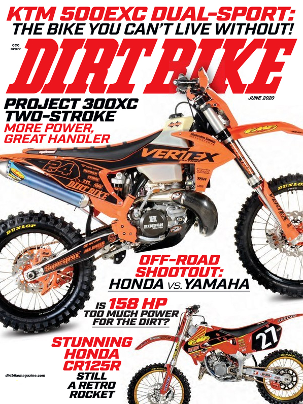 Dirt-Bike June 01, 2020 Issue Cover