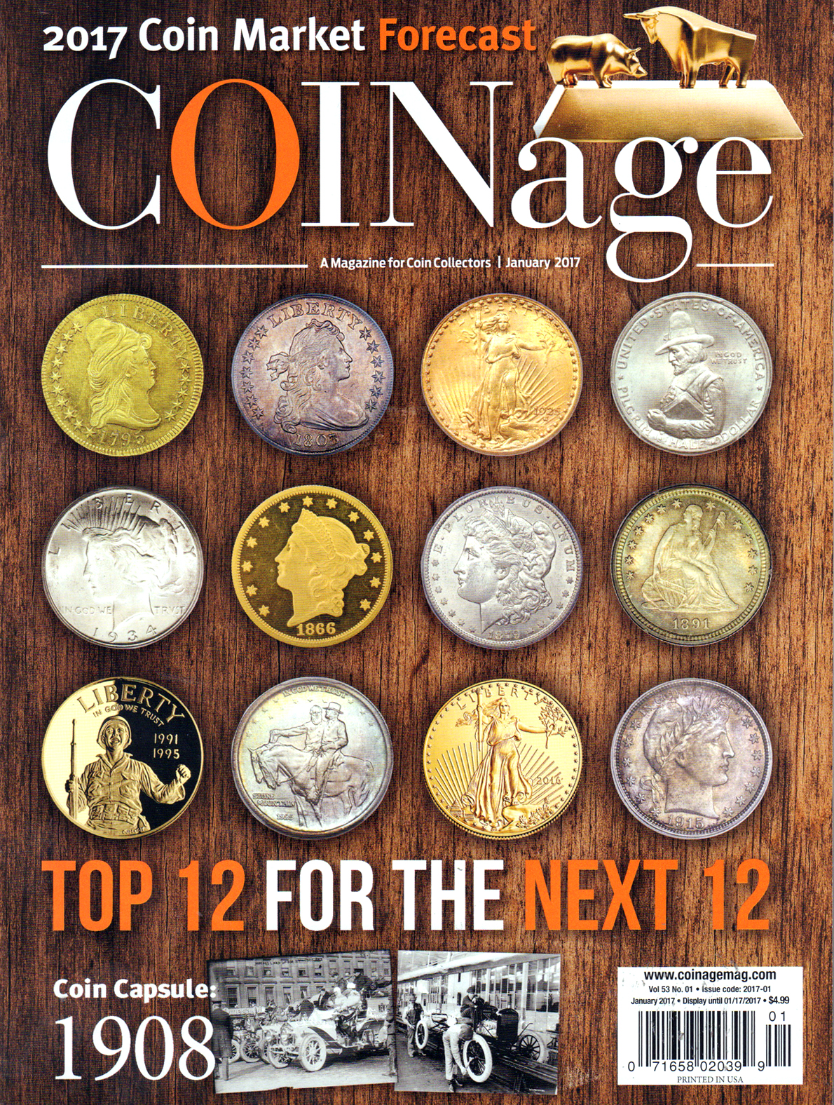 Coinage January 01, 2017 Issue Cover