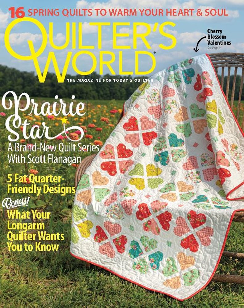 Quilters-World March 01, 2024 Issue Cover