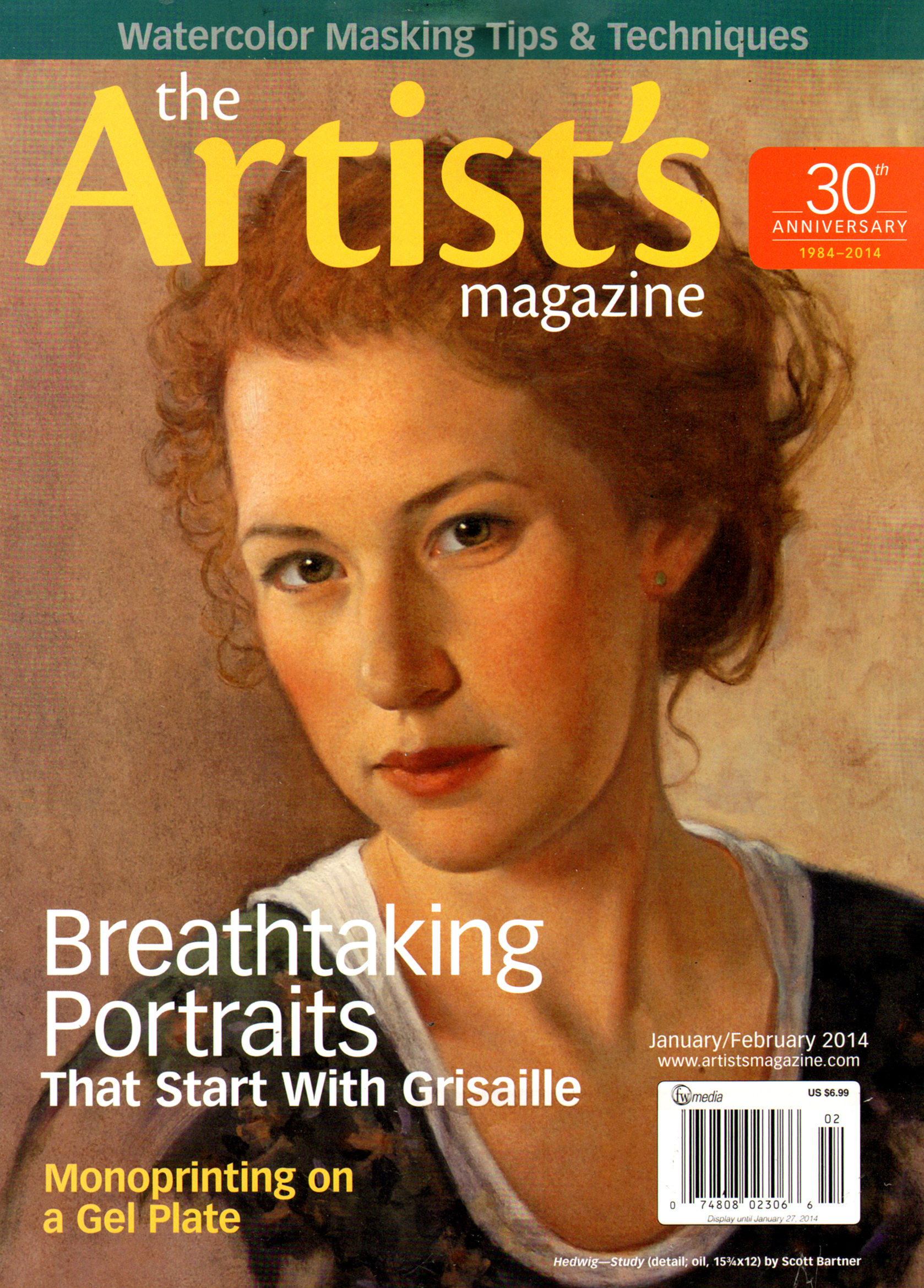 Artists January 01, 2014 Issue Cover