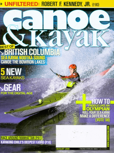 Canoe & Kayak August 01, 2008 Issue Cover