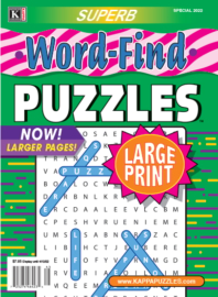 Superb-Word-Find-Large-Print December 01, 2025 Issue Cover
