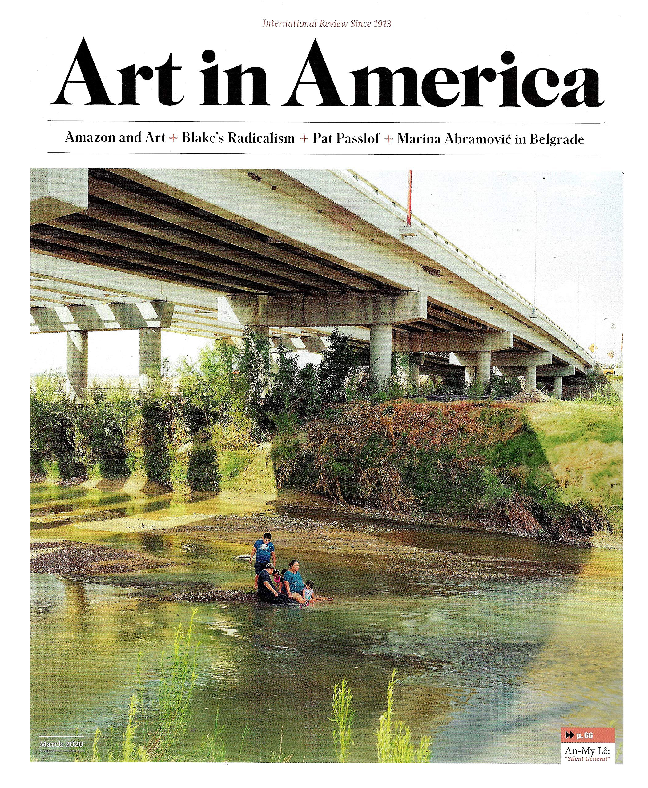 Art-In-America March 01, 2020 Issue Cover