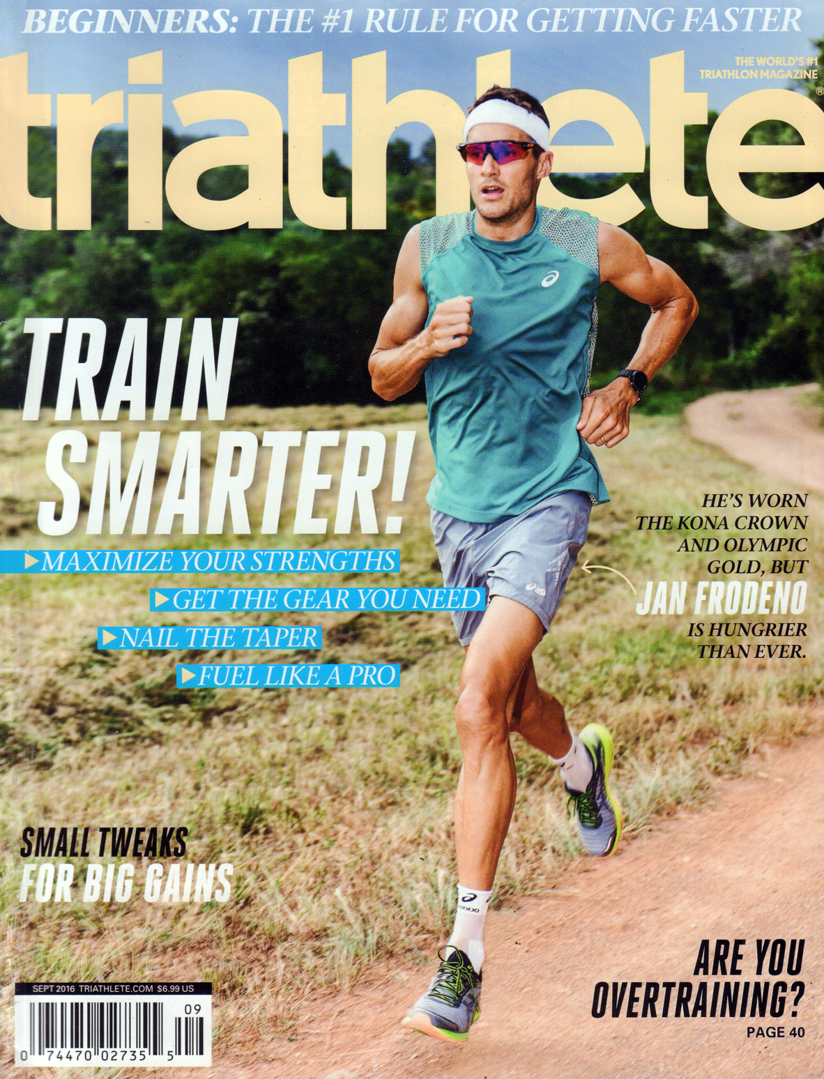 Triathlete September 01, 2016 Issue Cover