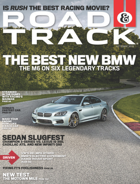 Road-and-Track October 01, 2013 Issue Cover