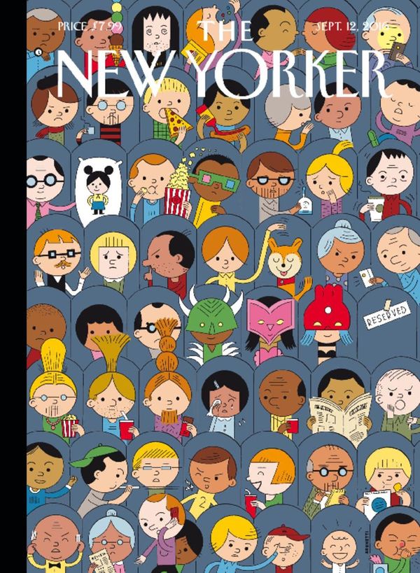 The-New-Yorker September 12, 2016 Issue Cover