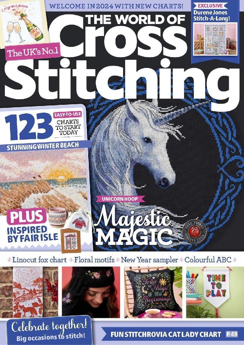 The World Cross Stitching Magazine Issue 328 (Paperback - New-Adult,Senior)  