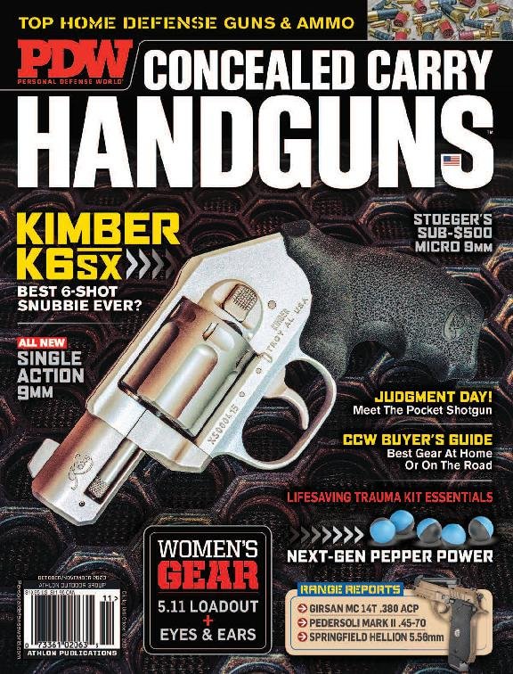 Personal-Defense-World October 01, 2023 Issue Cover