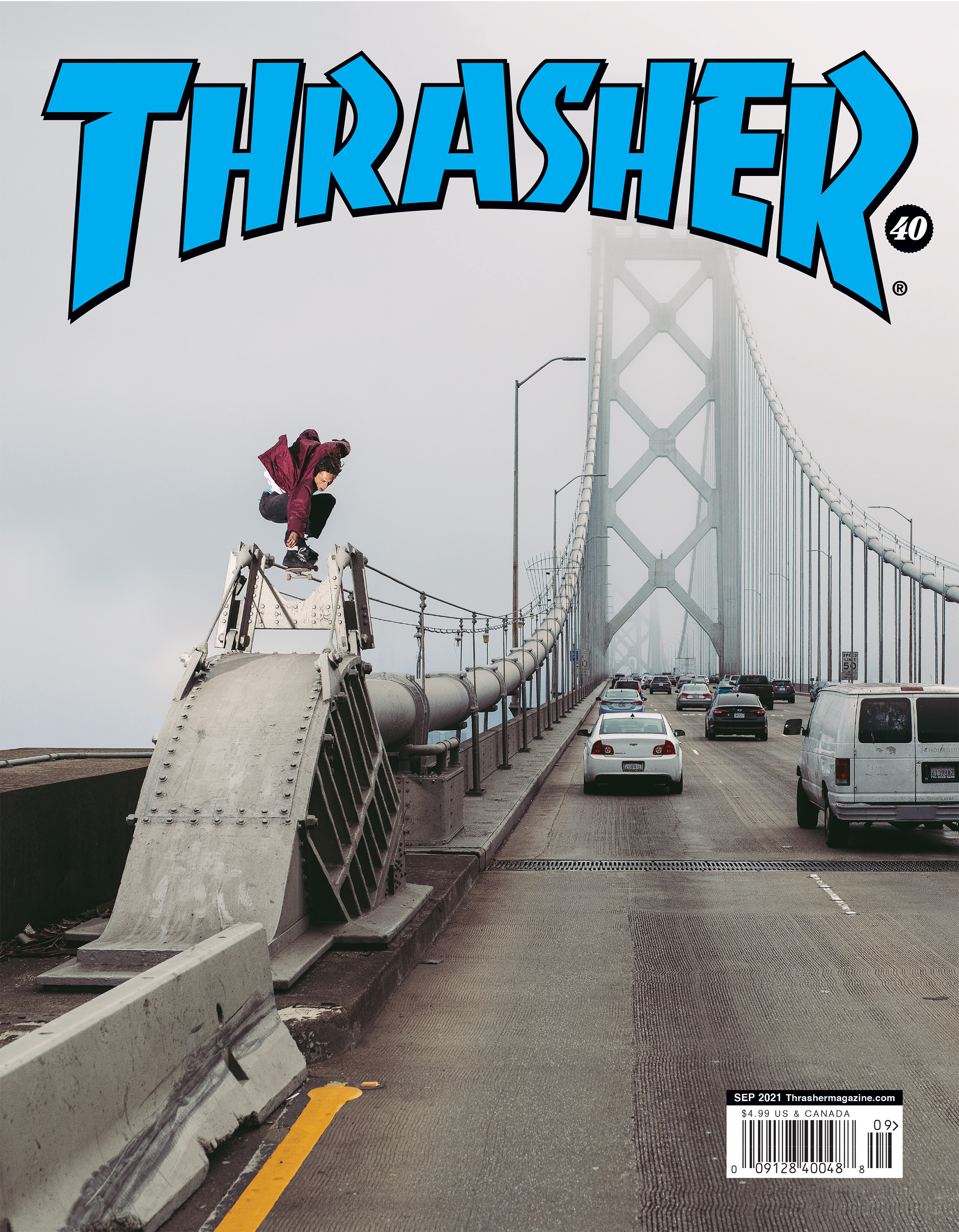 Thrasher September 01, 2021 Issue Cover
