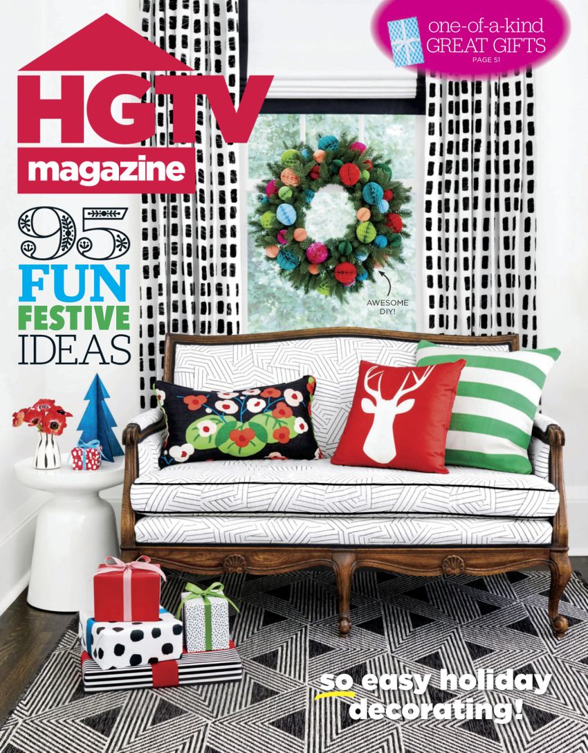 HGTV December 01, 2018 Issue Cover