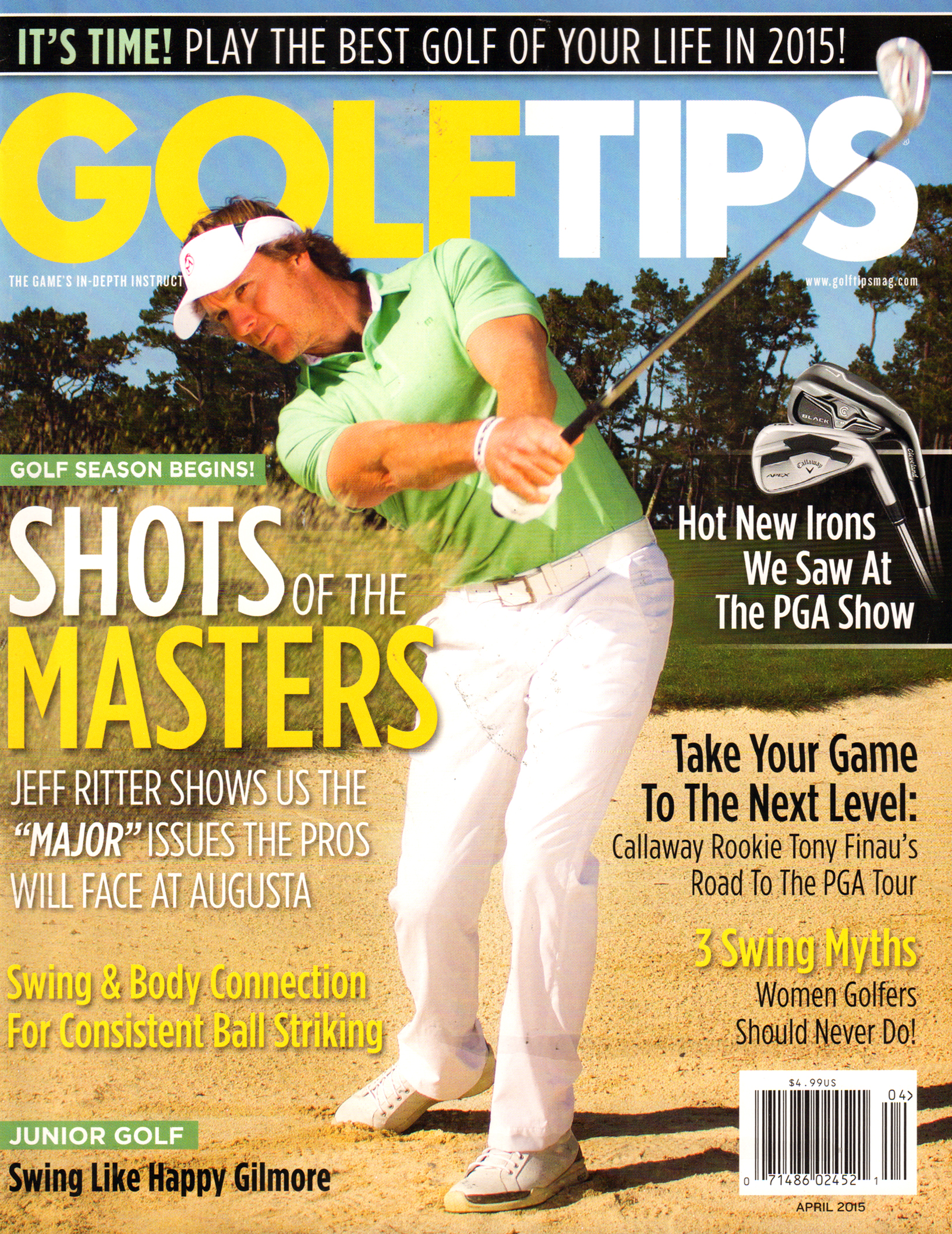 Golf-Tips April 01, 2015 Issue Cover