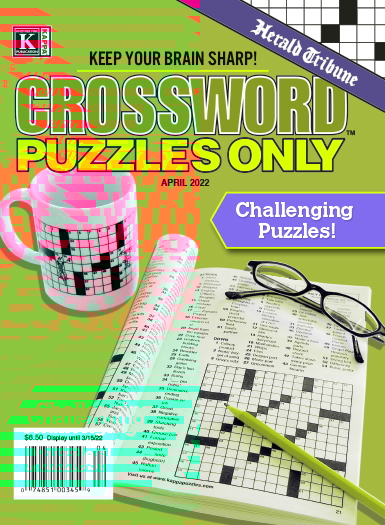 Crossword Puzzles Only April 01, 2025 Issue Cover