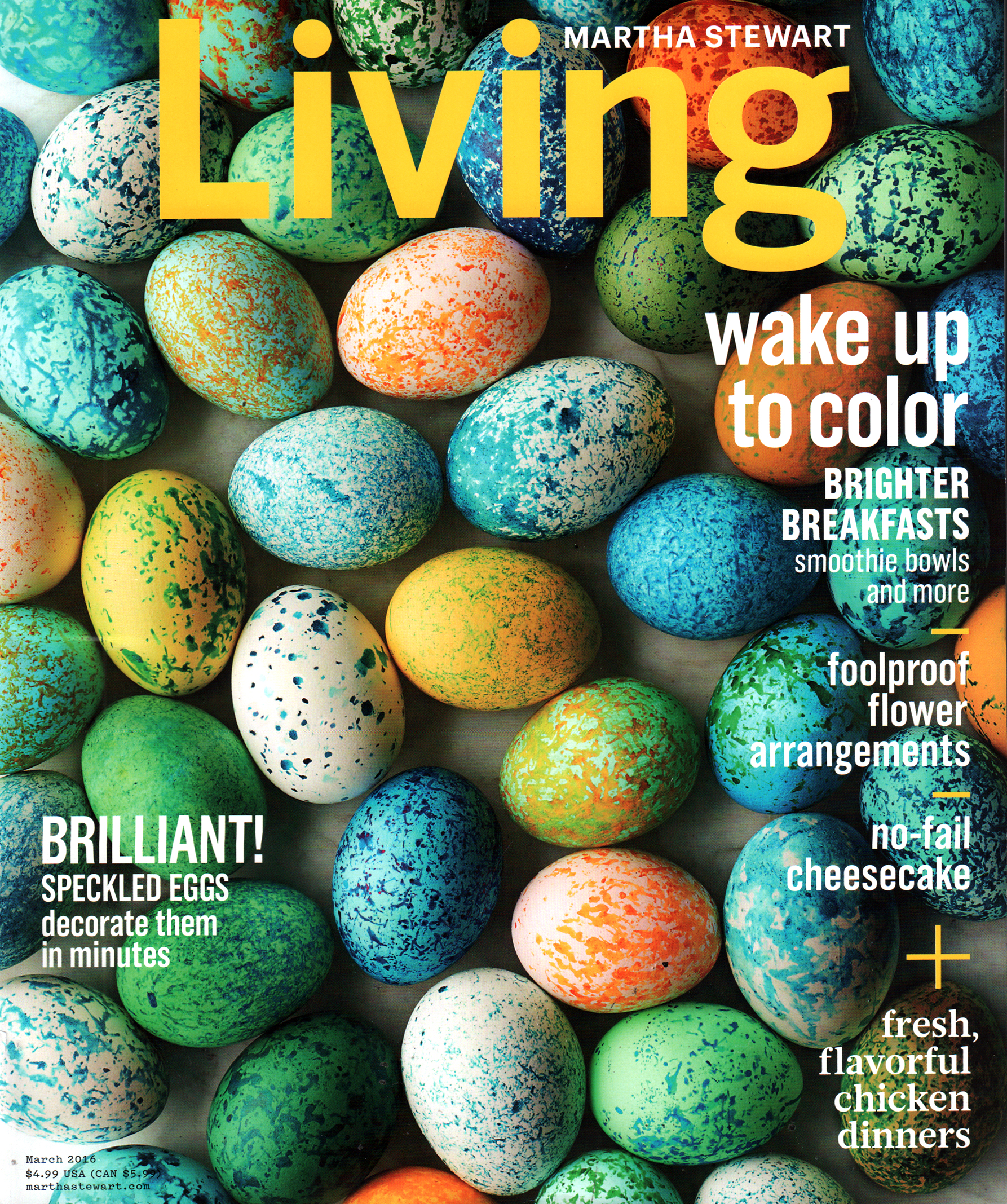 Martha-Stewart-Living March 01, 2016 Issue Cover