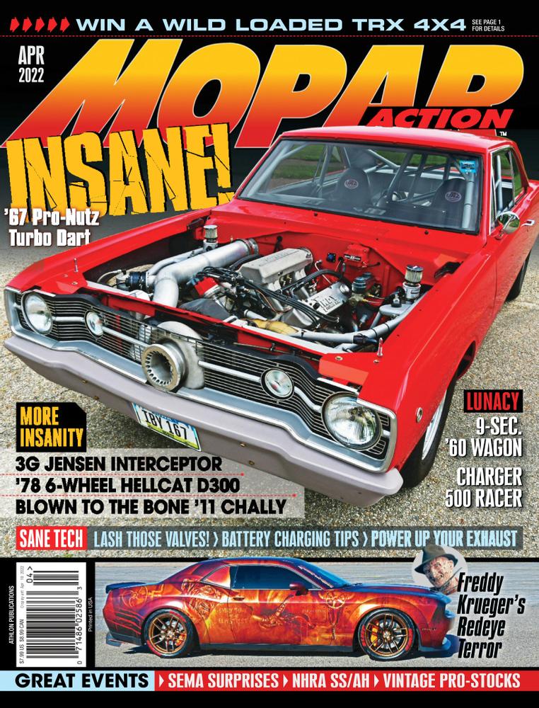Mopar-Action April 01, 2022 Issue Cover