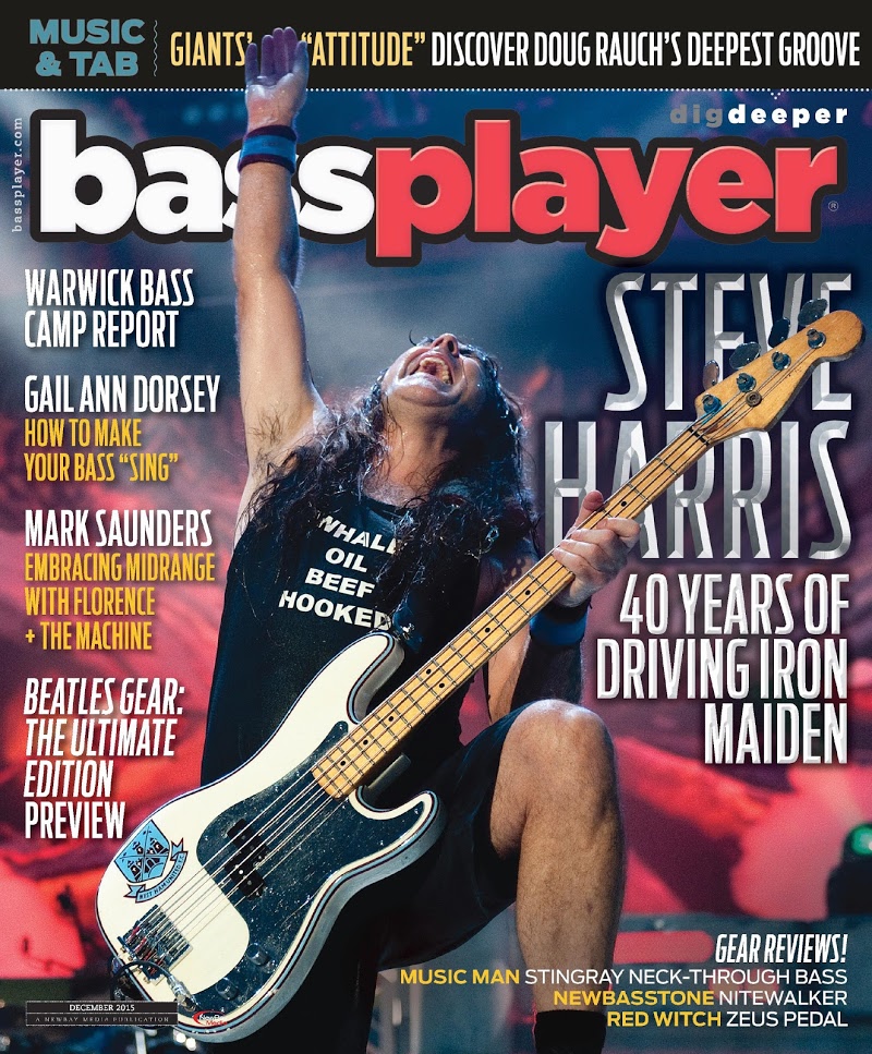 Bass-Player December 01, 2015 Issue Cover