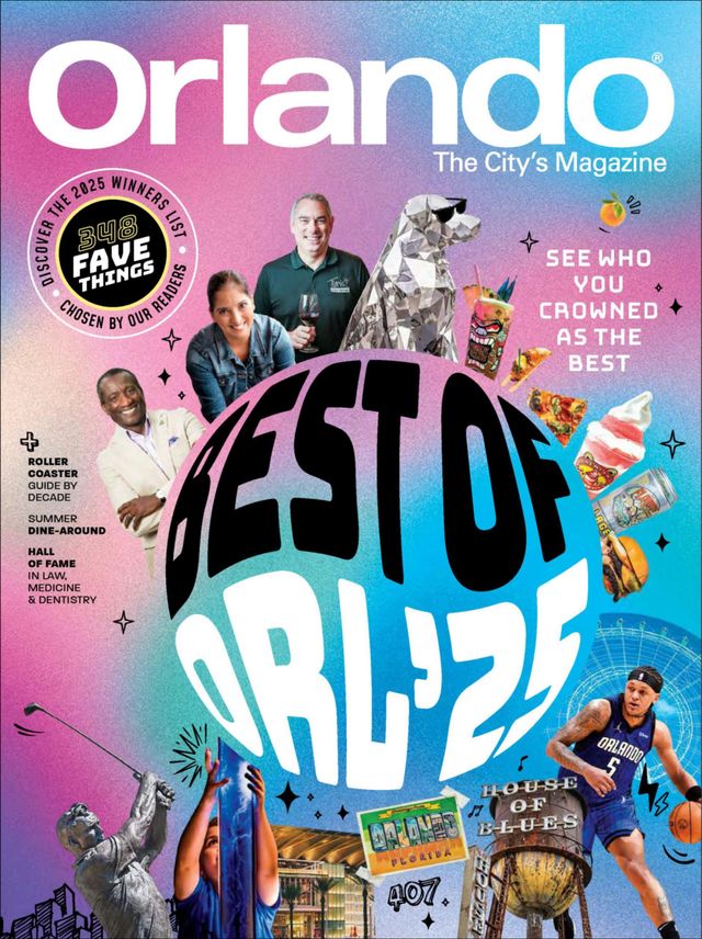 Orlando-Magazine August 01, 2025 Issue Cover