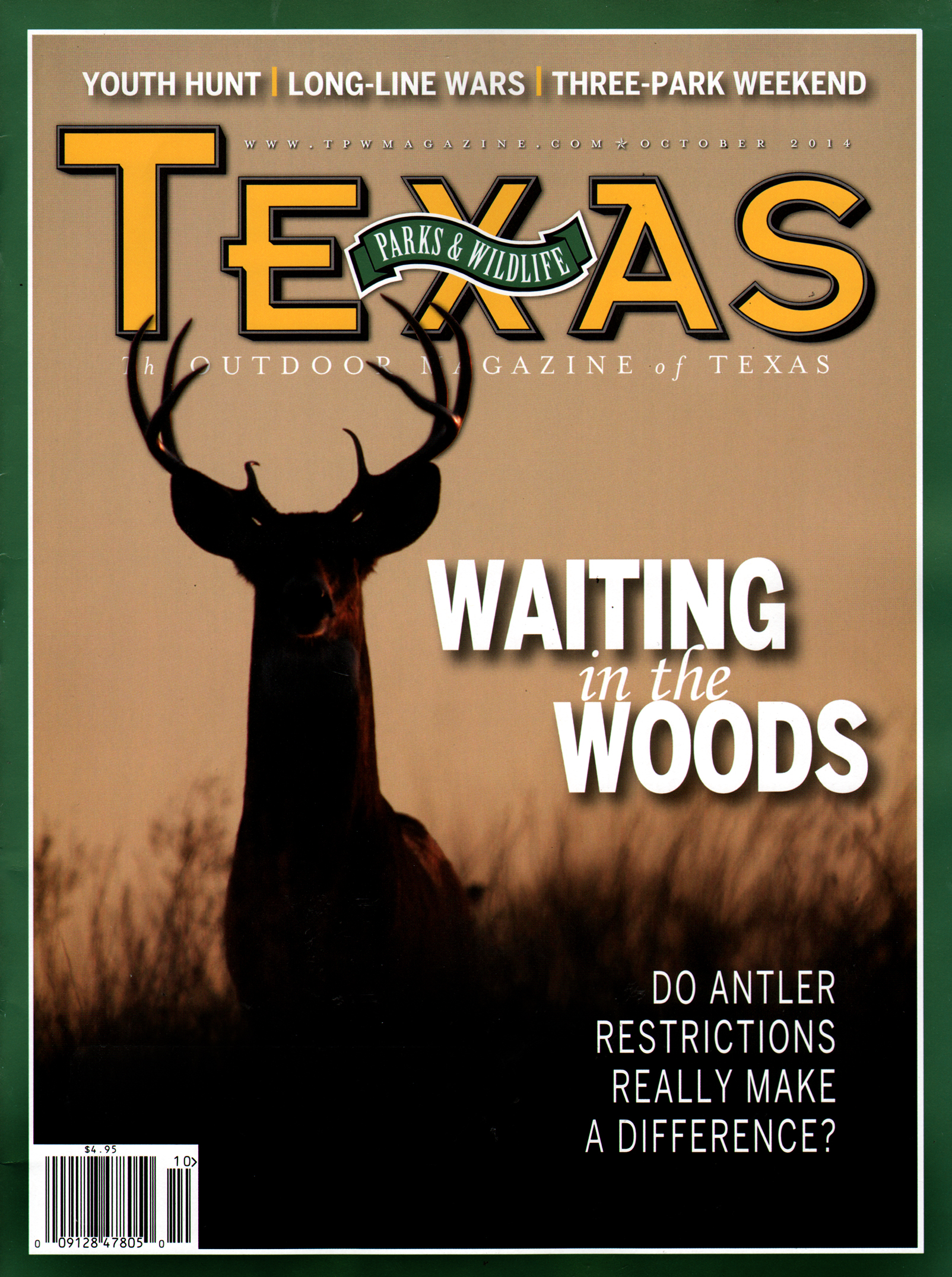 Texas-Parks-and-Wildlife October 01, 2014 Issue Cover