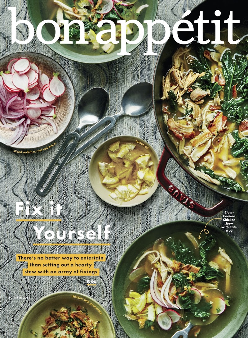 Bon-Appétit October 01, 2018 Issue Cover