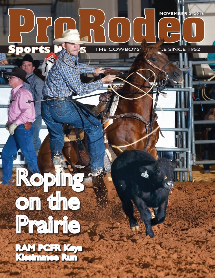 Pro-Rodeo-Sports-News November 02, 2018 Issue Cover