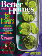 Better-Homes-and-Gardens November 01, 2015 Issue Cover