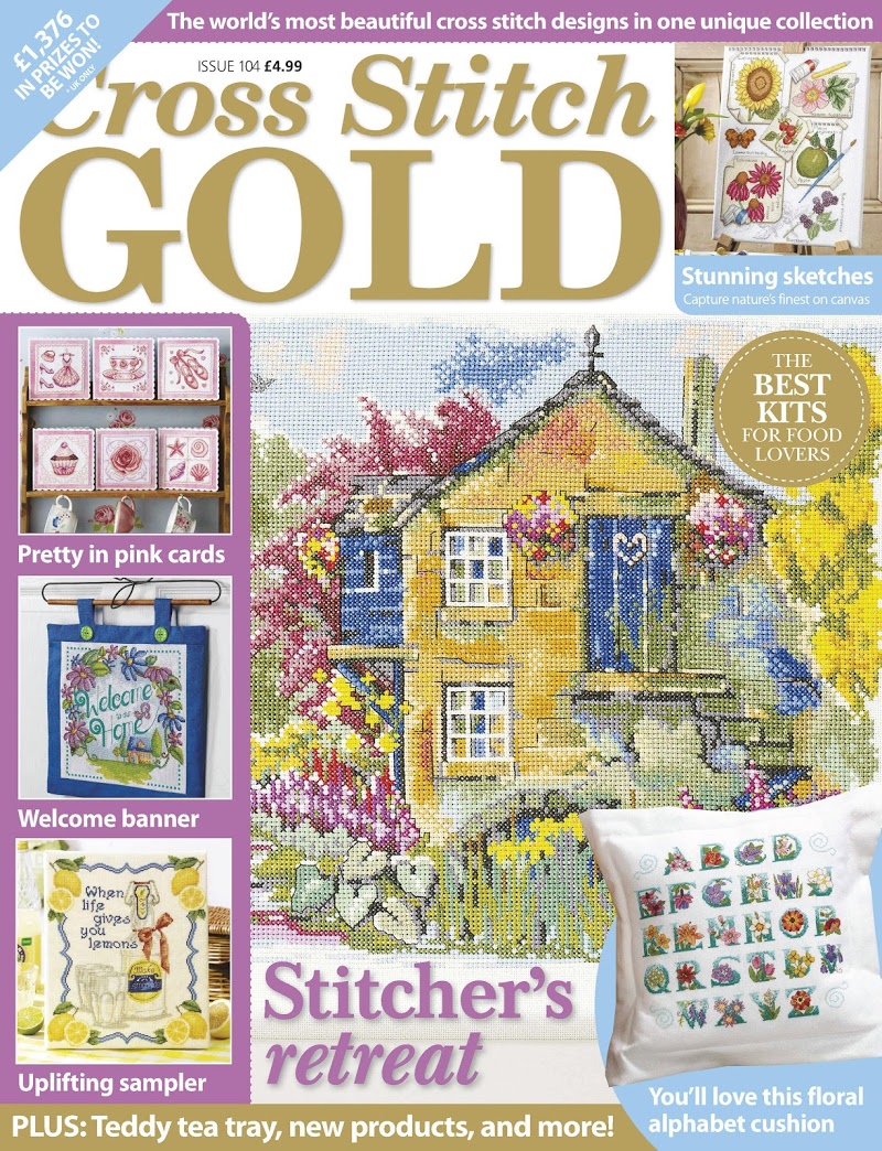 Cross-Stitch-Gold August 01, 2013 Issue Cover
