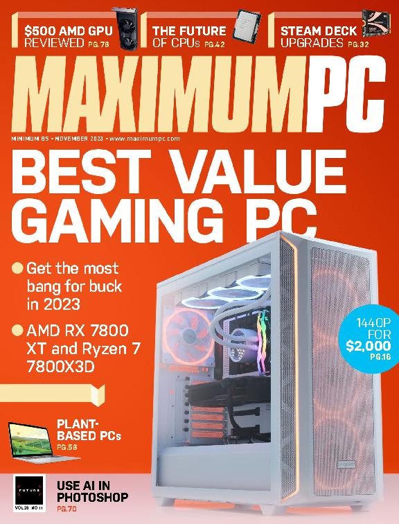 Maximum-PC November 01, 2023 Issue Cover