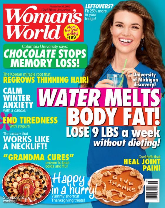 Womans-World November 28, 2016 Issue Cover