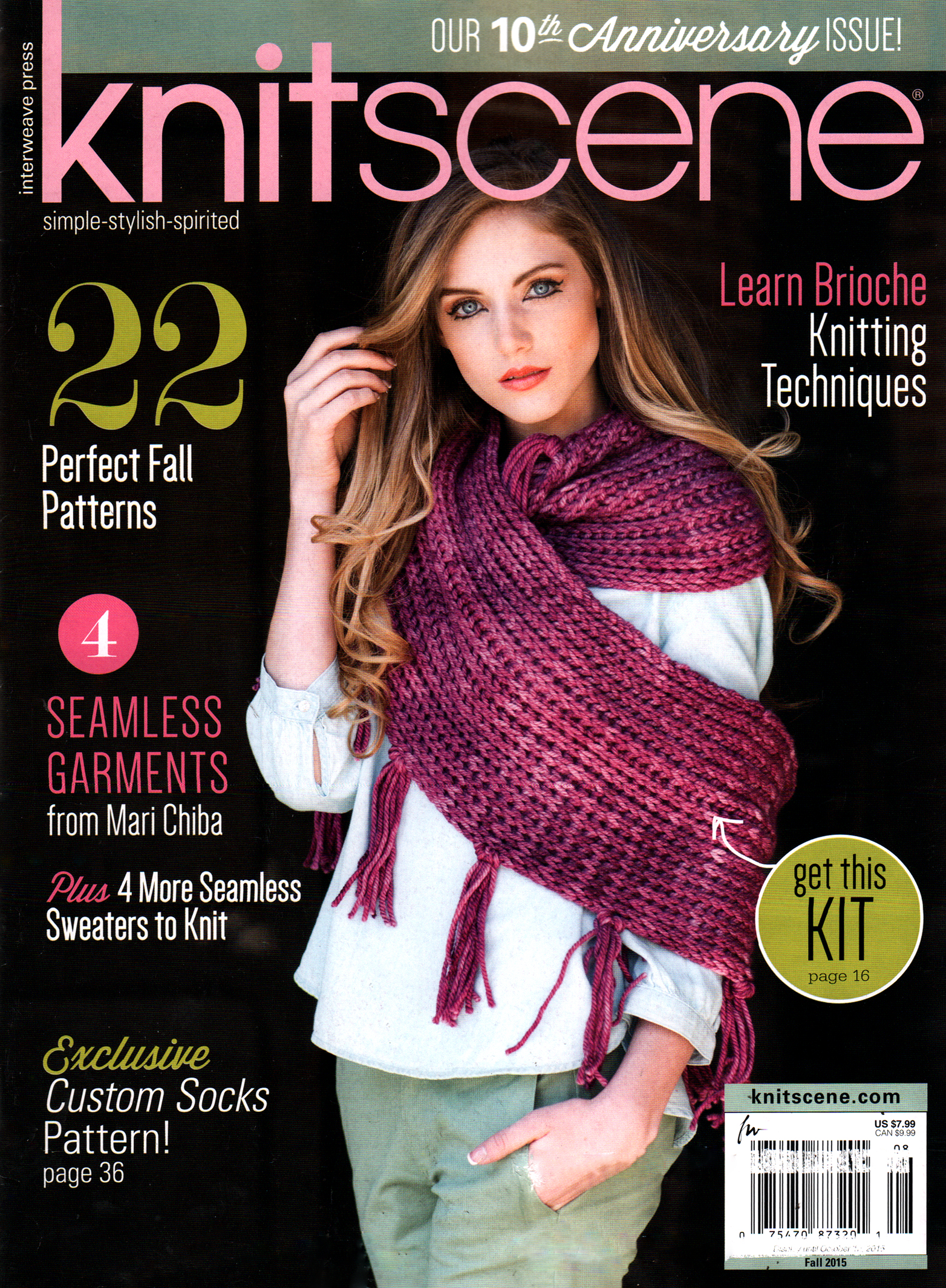 Knitscene September 01, 2015 Issue Cover