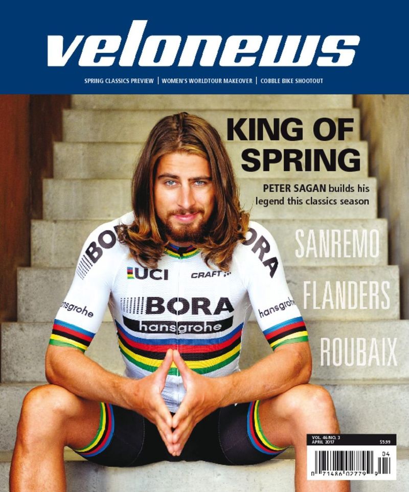 VeloNews April 01, 2017 Issue Cover