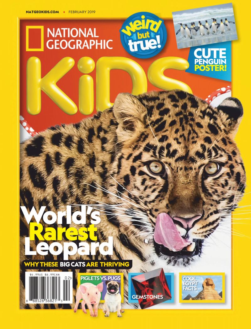 National-Geographic-Kids February 01, 2019 Issue Cover