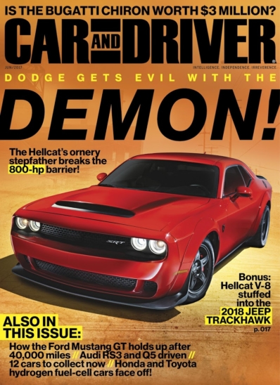 Car And Driver June 01, 2017 Issue Cover