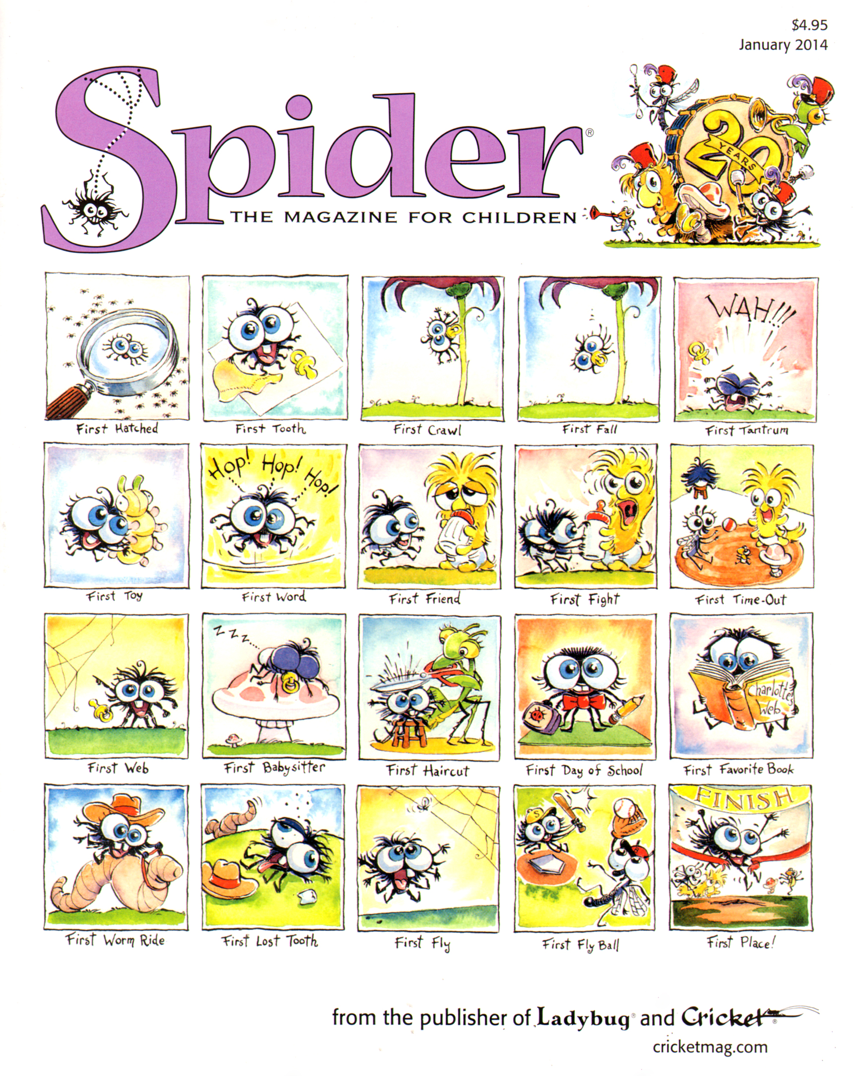 Spider January 01, 2014 Issue Cover