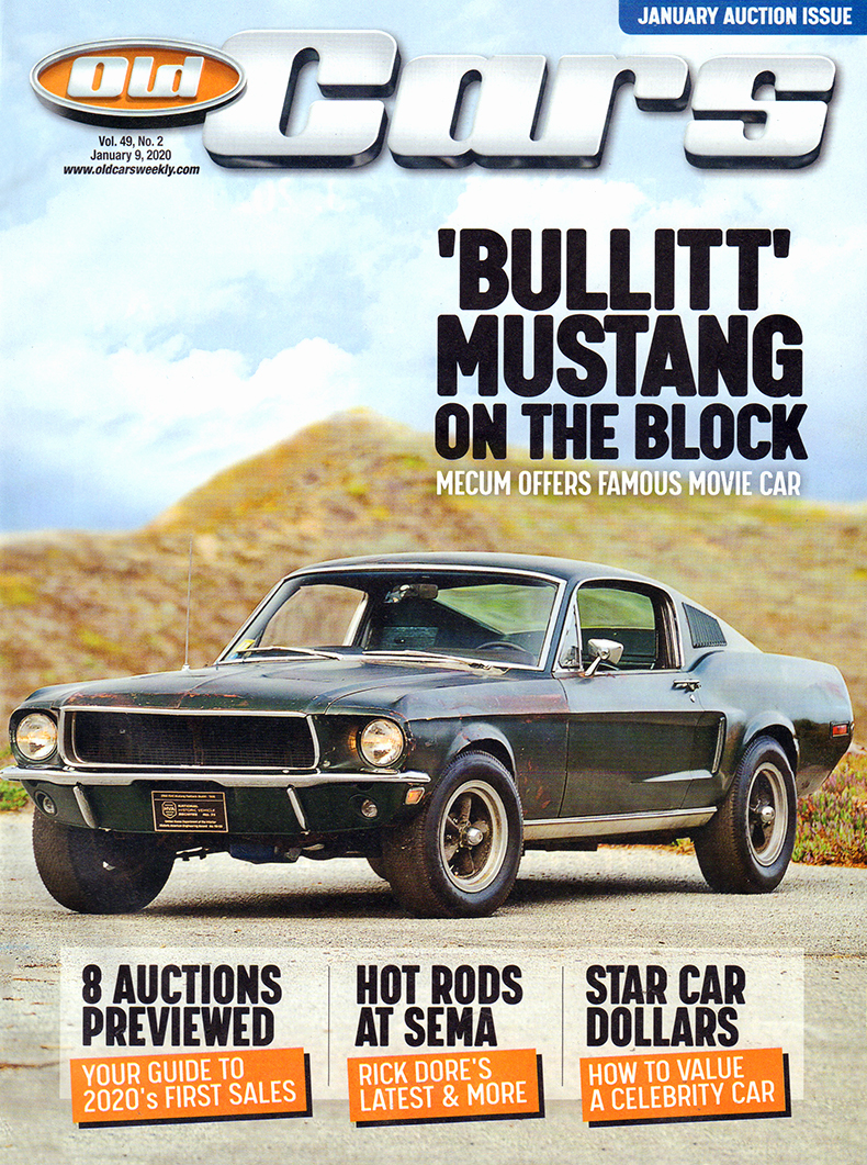 Old-Cars January 09, 2020 Issue Cover