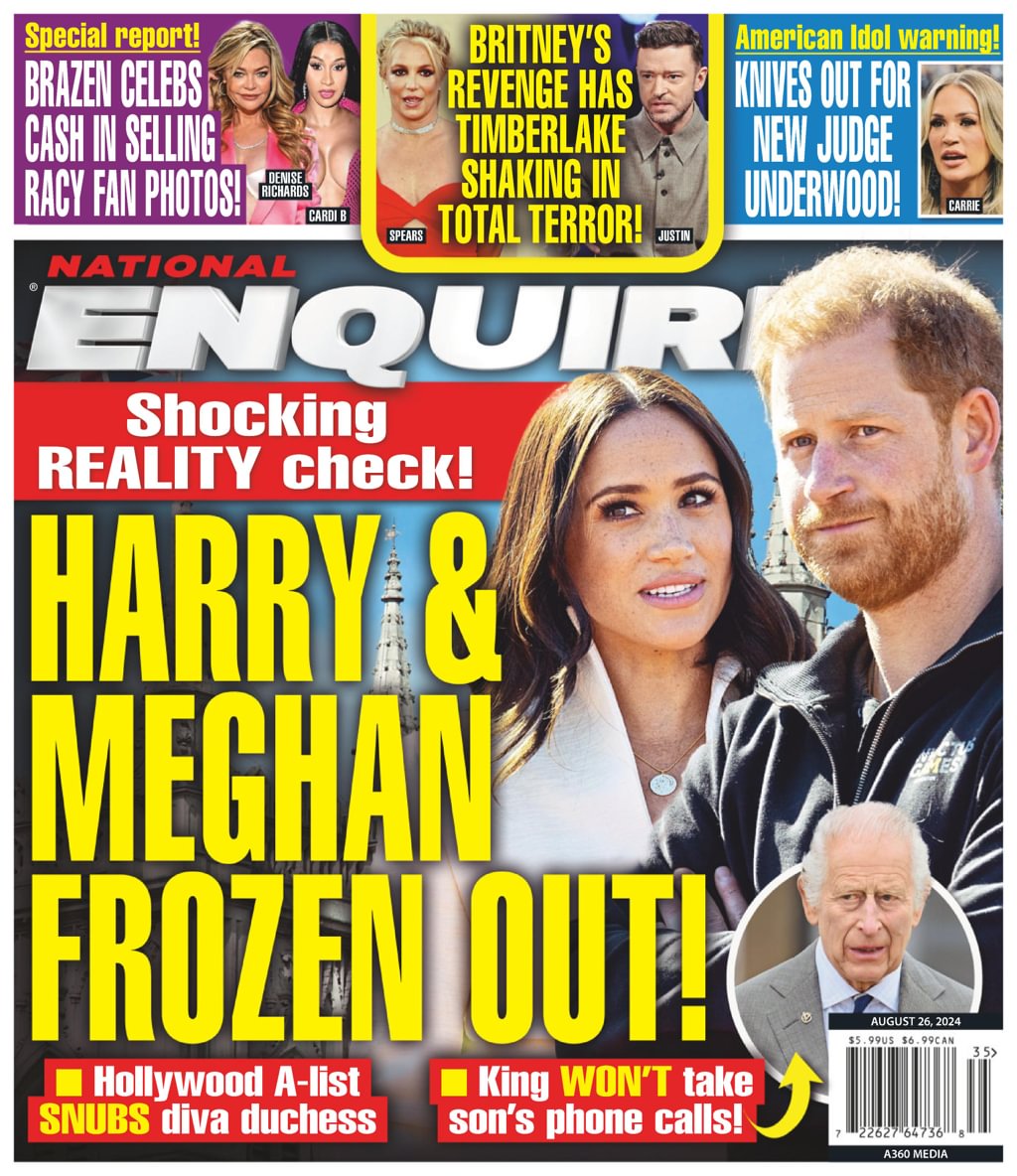 national-enquirer August 26, 2024 Issue Cover