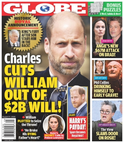 Globe August 31, 2026 Issue Cover
