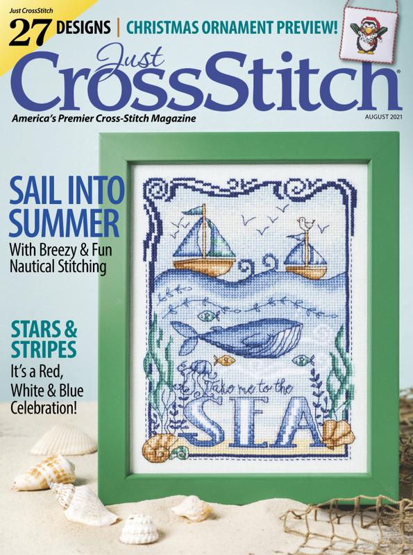 Just-CrossStitch August 01, 2021 Issue Cover