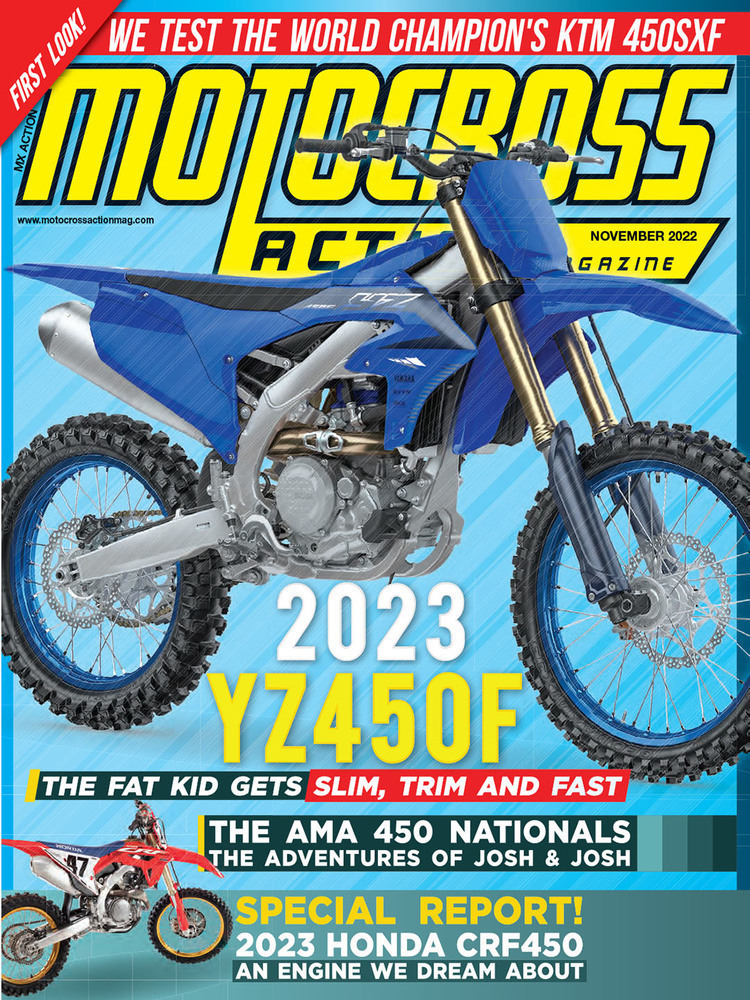 Motocross-Action November 01, 2022 Issue Cover