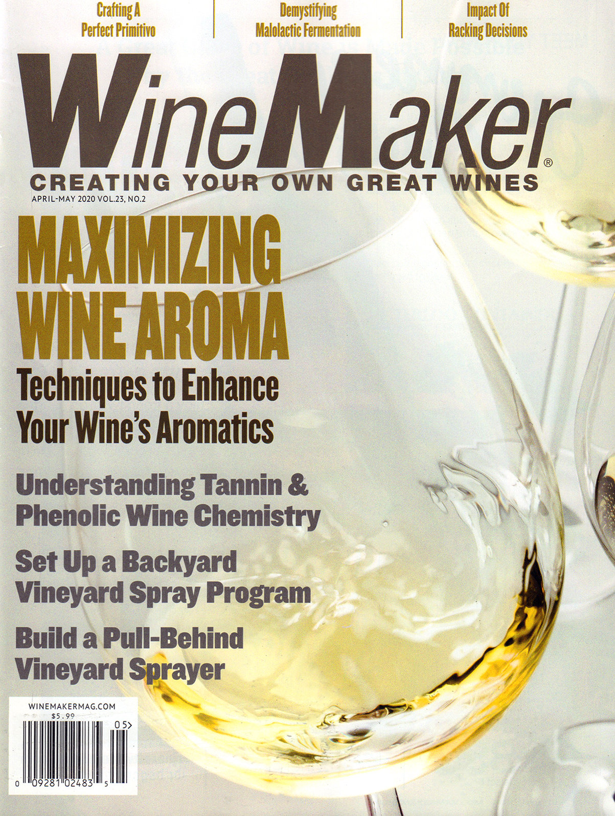 Winemaker April 01, 2020 Issue Cover