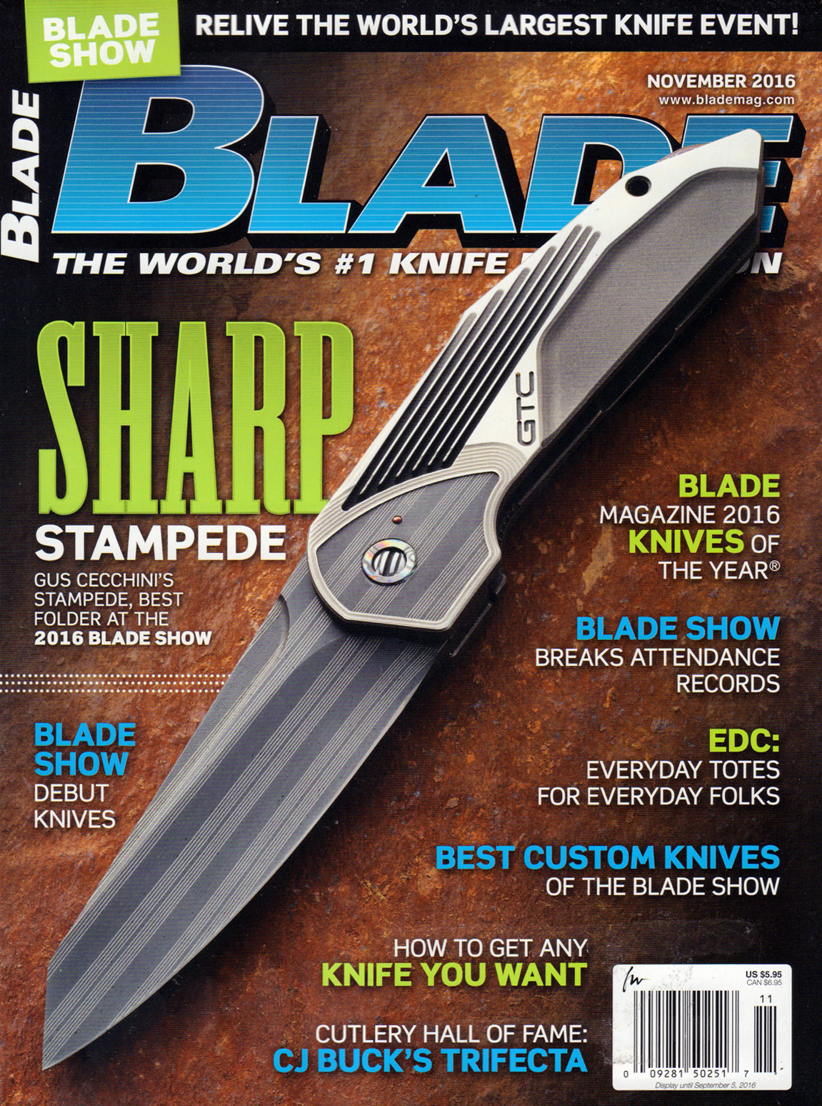 Blade November 01, 2016 Issue Cover
