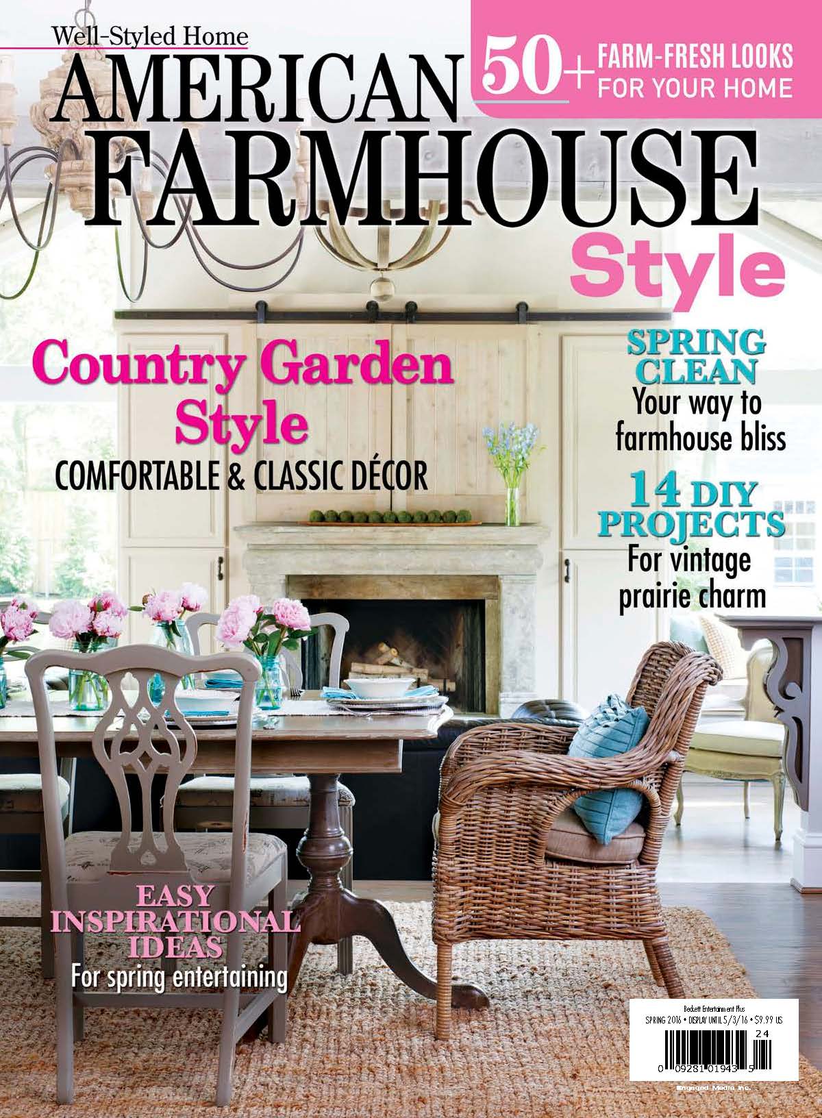 American-Farmhouse-Style March 01, 2016 Issue Cover