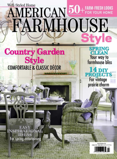 American Farmhouse Style March 01, 2016 Issue Cover